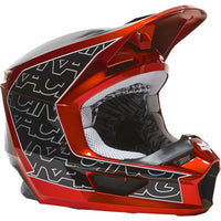 Load image into Gallery viewer, Fox Youth V1 Peril Helmet Flo Red
