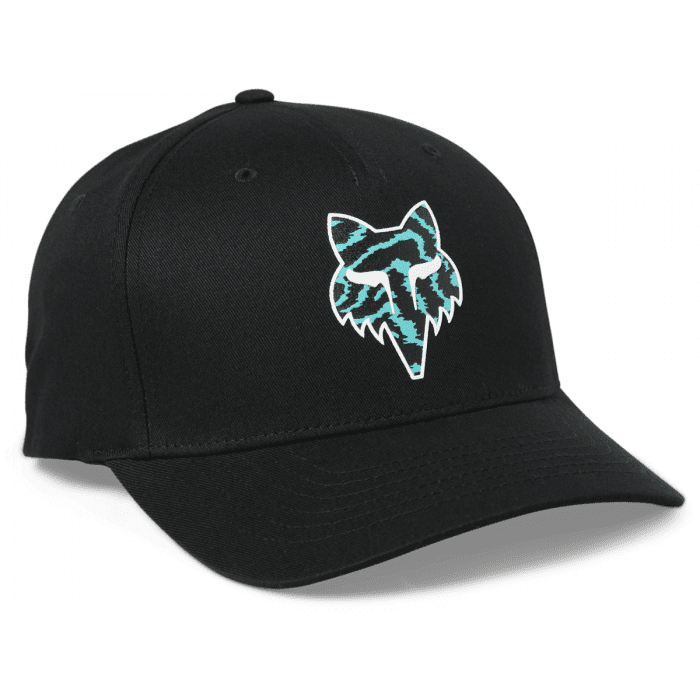 NUKLR FLEXFIT HAT BLACK/TEAL