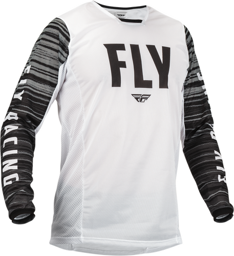 FLY KINETIC MESH JERSEY WHITE/BLACK/GREY