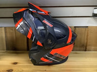 Load image into Gallery viewer, Scorpion EXO-AT950 Teton Cold Weather Helmet W/Elec Shield Orange/Grey
