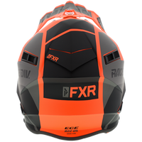 Load image into Gallery viewer, Helium Race Div Helmet 20-Orange/Black/Char-2XL
