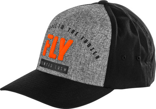 FLY RACING FLEX FIT POWDER CREW HAT ORANGE