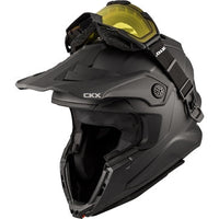 Load image into Gallery viewer, CKX TITAN ORIGINAL HELMET TRAIL AND BACKCOUNTRY SOLID-BLACK MAT
