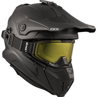 Load image into Gallery viewer, CKX TITAN ORIGINAL HELMET TRAIL AND BACKCOUNTRY SOLID-BLACK MAT
