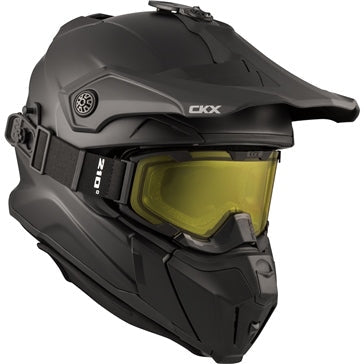 CKX TITAN ORIGINAL HELMET TRAIL AND BACKCOUNTRY SOLID-BLACK MAT