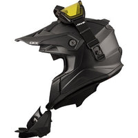 Load image into Gallery viewer, CKX TITAN ORIGINAL HELMET TRAIL AND BACKCOUNTRY SOLID-BLACK MAT
