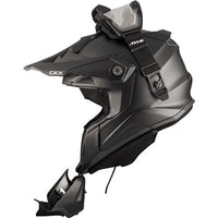 Load image into Gallery viewer, CKX TITAN ORIGINAL ELECTRIC COMBO HELMET TRAIL AND BACKCOUNTRY SOLID-MATTE BLACK
