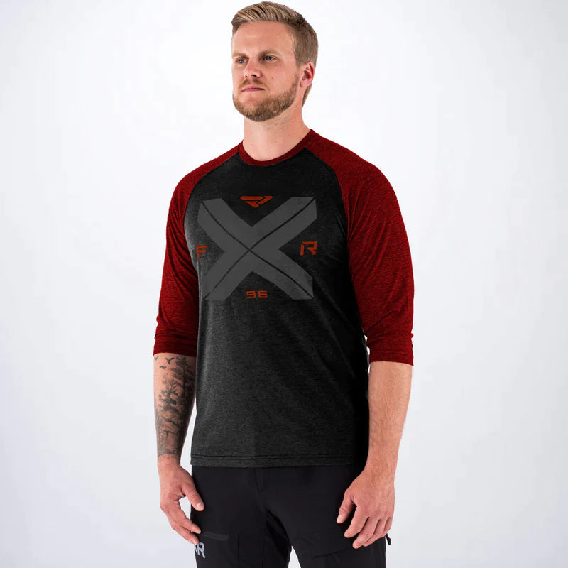 FXR MENS CLUTCH TECH 3/4 SLEEVE SHIRT