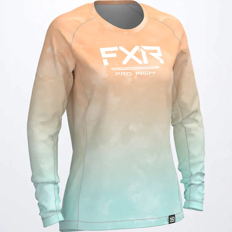 FXR WOMEN'S DERBY UPF LONGSLEEVE