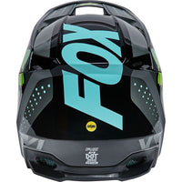 Load image into Gallery viewer, Fox Youth V1 Trice Helmet Teal
