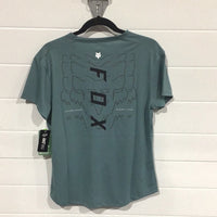 Load image into Gallery viewer, FOX WOMENS MAXING OUT SS TECH TEE SEAFOAM GREEN
