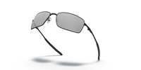 Load image into Gallery viewer, SQUARE WIRE MATTE BLACK W/ BLACK IRIDIUM POLARIZED

