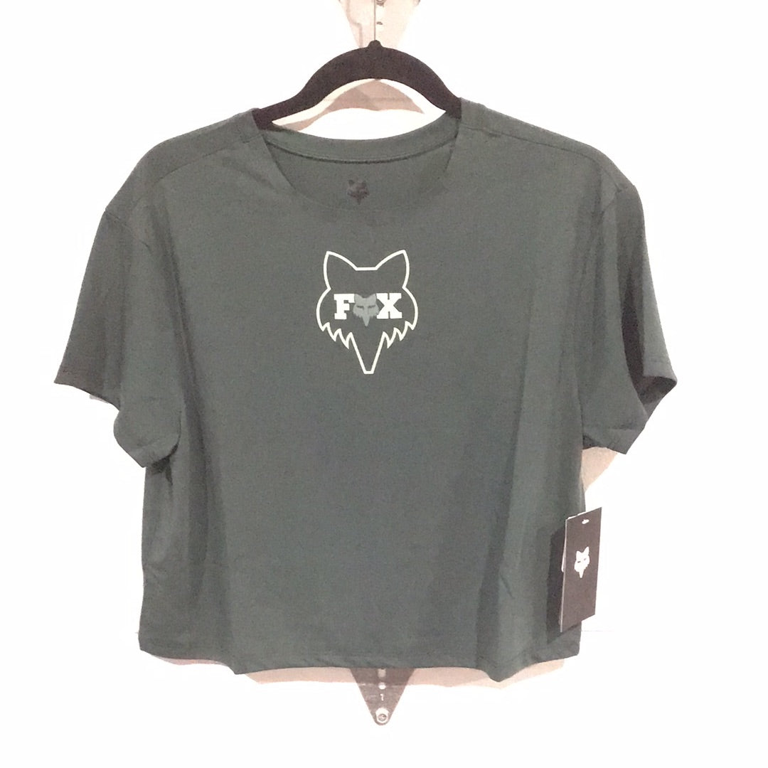 FOX WOMENS IN THEORY SS TECH TEE ERLD