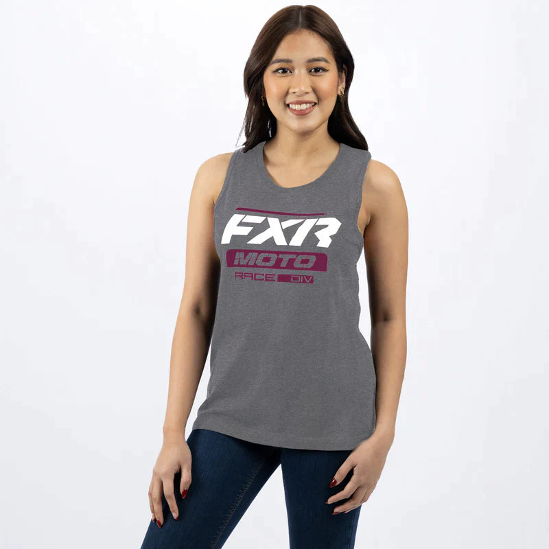 FXR WOMEN'S MOTO PREMIUM MUSCLE TANK