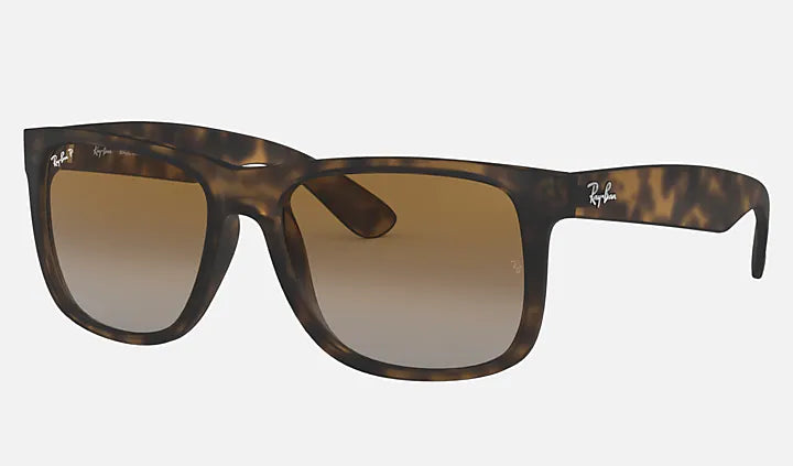 RAY BAN JUSTIN RUBBER HAVANA GREY GRADIENT BROWN