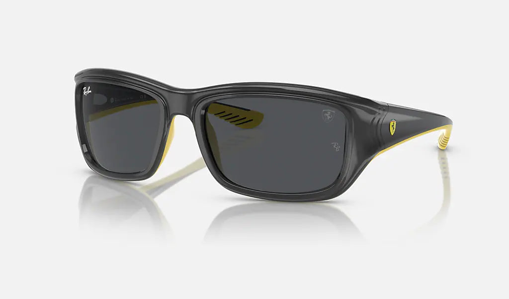 RAY BAN RB4405M SCUDERIA FERRARI COLLECTION Polished Grey On Yellow