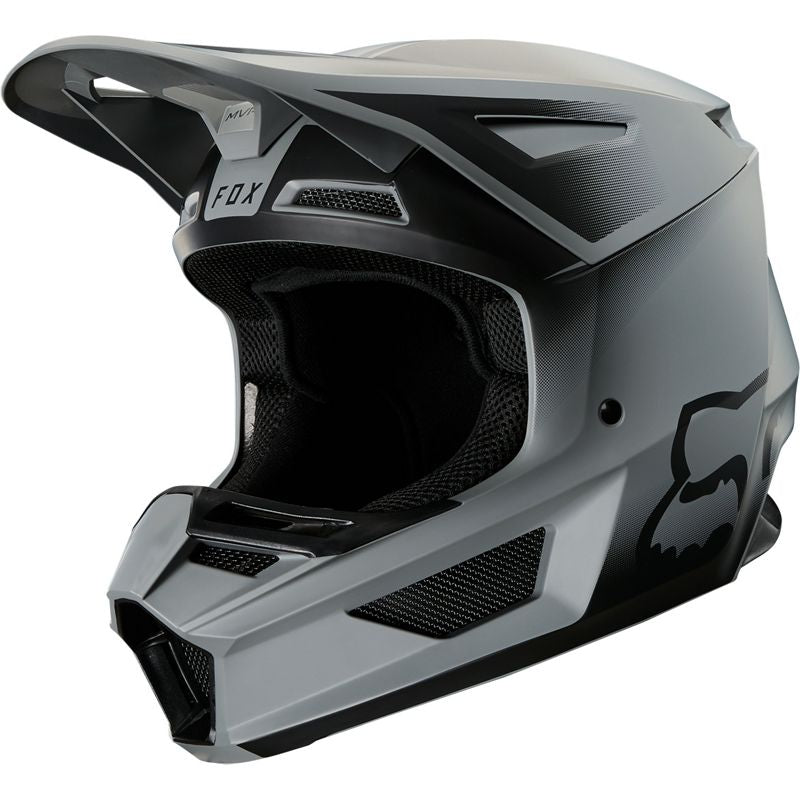 Fox YTH V2 VLAR HELMET Matte Black