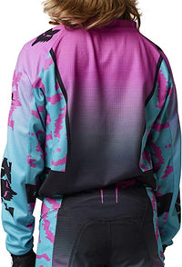 Load image into Gallery viewer, FOX YOUTH NUKLR JERSEY TEAL/RASP
