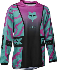 Load image into Gallery viewer, FOX YOUTH NUKLR JERSEY TEAL/RASP
