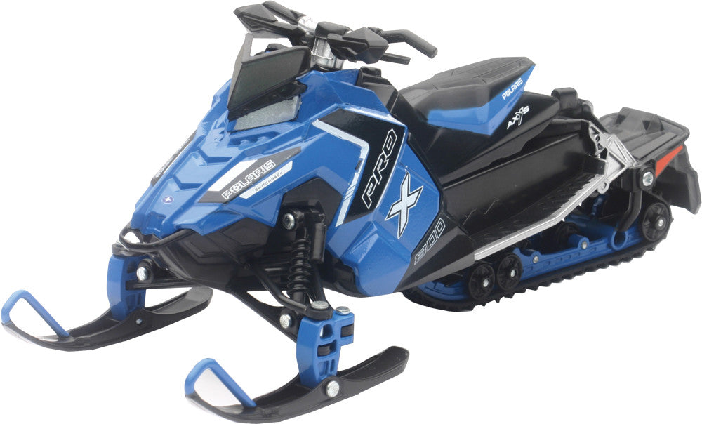 REPLICA 1:16 SNOWMBILE POLARIS PRO X 800 BLUE