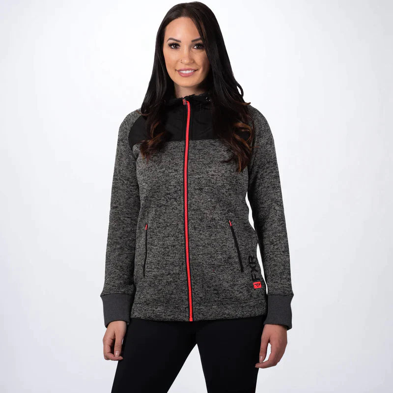 FXR WOMEN'S FUSION SWEATER HOODIE