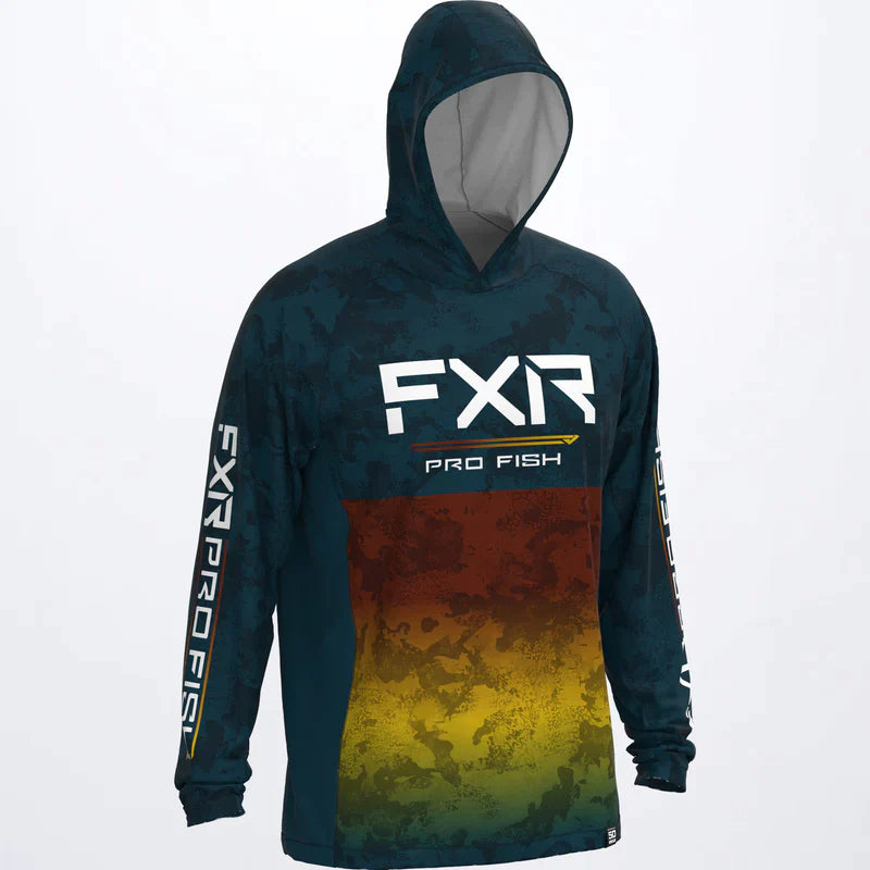 FXR MENS DERBY UPF PULLOVER HOODIE