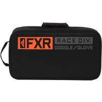 Load image into Gallery viewer, FXR 5-Up Goggle Bag Black/Orange

