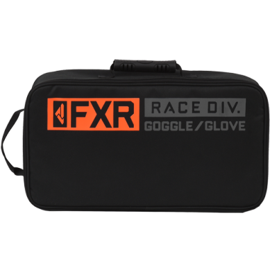 FXR 5-Up Goggle Bag Black/Orange