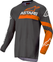 ALPINESTARS FLUID CHASER JERSEY ANTHRACITE/CORAL FLUO