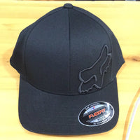 Load image into Gallery viewer, FOX BOYS FLEX 45 FLEXFIT HAT BLACK
