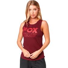 FOX WOMEN'S ASCOT TANK CRANBERRY