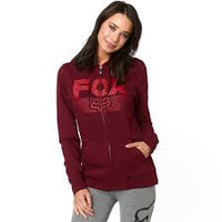 Load image into Gallery viewer, FOX WOMEN&#39;S ASCOT ZIP FLEECE CRANBERRY
