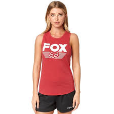 FOX WOMEN'S ASCOT TANK RIO RED