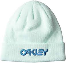 OAKLEY BEANIE B1B LOGO BAY GREEN