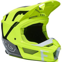Load image into Gallery viewer, Fox Youth V1 Skew Helmet Flo Yellow
