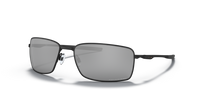 Load image into Gallery viewer, SQUARE WIRE MATTE BLACK W/ BLACK IRIDIUM POLARIZED

