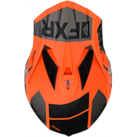 Load image into Gallery viewer, Helium Race Div Helmet 20-Orange/Black/Char-2XL
