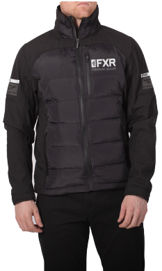 Mens Podium Hybrid Jacket 20-Black-S