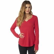 FOX WOMEN'S CITED LS BRIGHT ROSE