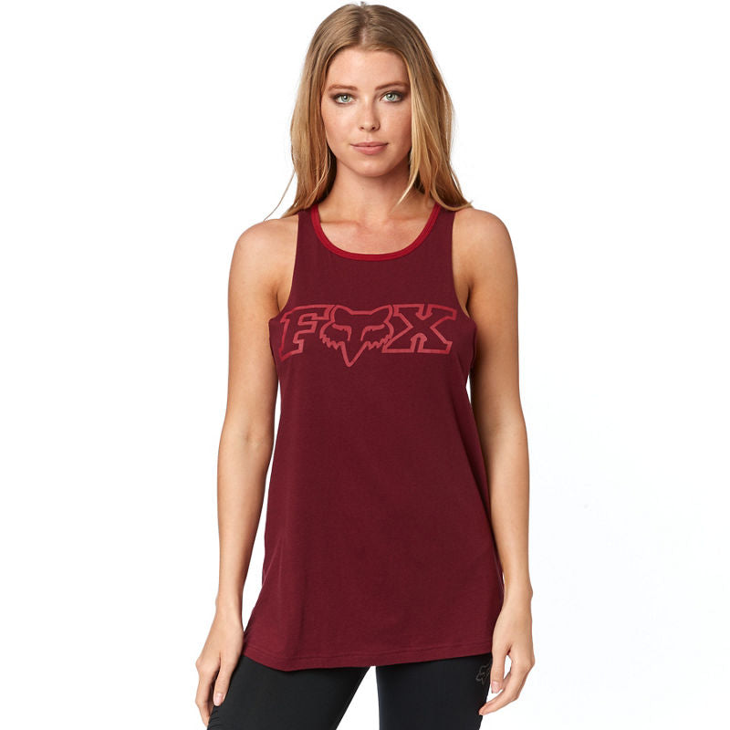 FOX RACING WOMEN'S CORTEX TANK CRANBERRY
