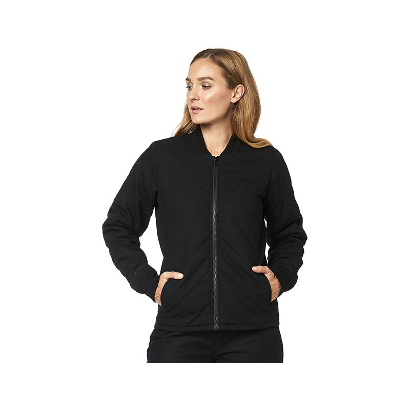 FOX WOMEN'S COSMIC BOMBER BLACK