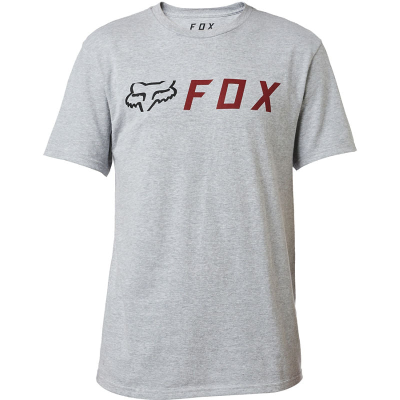 FOX MEN'S CUT OFF SS TEE LIGHT HEATHER GREY