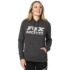 FOX WOMEN'S DIE HARD PULLOVER FLEECE BLACK VINTAGE