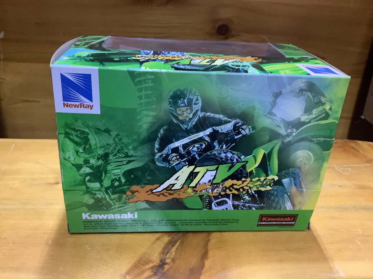 REPLICA 1:12 ATV KAWASAKI KFX450R GREEN