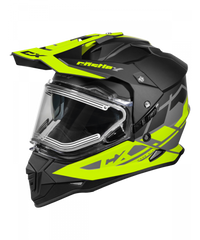 Load image into Gallery viewer, Castle X Mode Dual-Sport Trance Matte Black/HiVis

