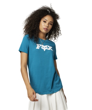 FOX BRACER SS TEE M BLUE