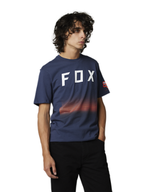 FOX FGMNT PREM SS TEE DP COBALT