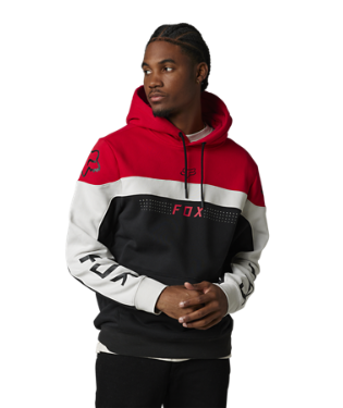 FOX EFEKT PO FLEECE FLAME RED/BLACK/WHITE