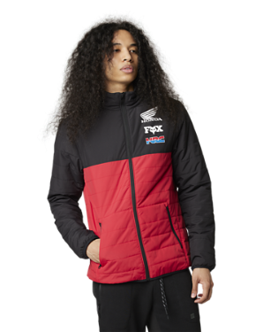 FOX HONDA HOWELL PUFFY JACKET FLAME RED