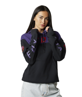 FOX WOMENS FGMNT PO FLEECE BLACK/PURPLE